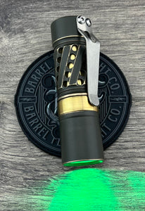 CYBER MONDAY! Barrel Distressed ODG Cerakote Aluminum Bronze Deep Groove Helical with Quantum Driver with RGB secondaries